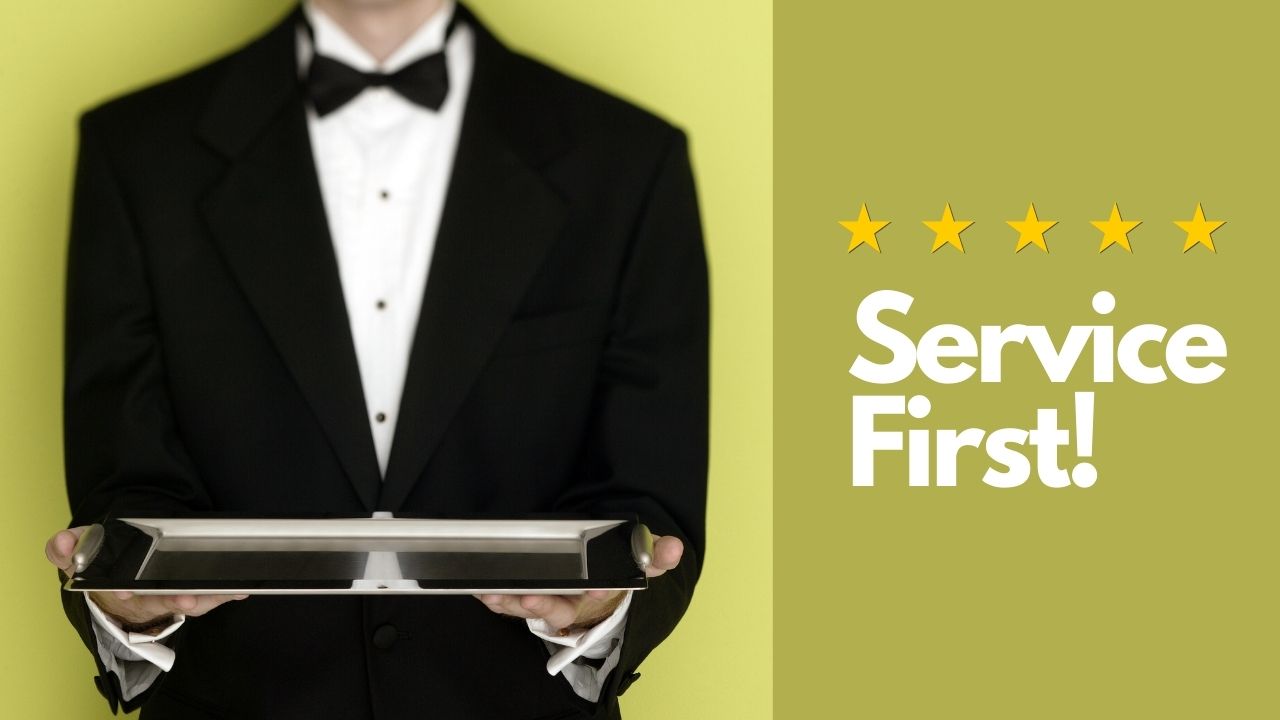 The servant entrepreneur focuses on service first